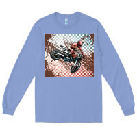 Colony Blue born to ride dirty bikes Long Sleeve Tee - MaliasSmallBusiness