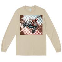 Mushroom born to ride dirty bikes Long Sleeve Tee - MaliasSmallBusiness