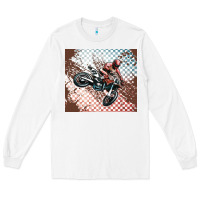 White born to ride dirty bikes Long Sleeve Tee - MaliasSmallBusiness