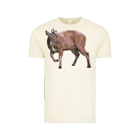 Vintage Arctic Red Brocket Buck Deer Vintage Tee - LillyAllenDesigns