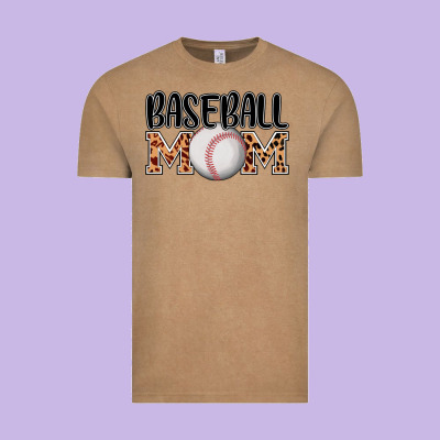Baseball Mom Vintage Tee Designed By Adodesignshop