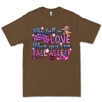 Cacao why fall in love when you can fall asleep Premium Tee - OliviaCreatesArt