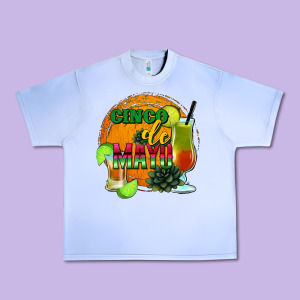 Cinco De Mayo Urban Heavy Tee Designed By Jasminsmagicworld