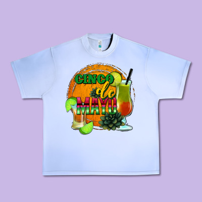 Cinco De Mayo Urban Heavy Tee Designed By Jasminsmagicworld