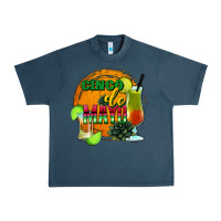 Midnight Navy Cinco De Mayo Urban Heavy Tee - Jasminsmagicworld