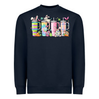 Retro Groovy Easter Heavyweight Sweatshirt | Teevron