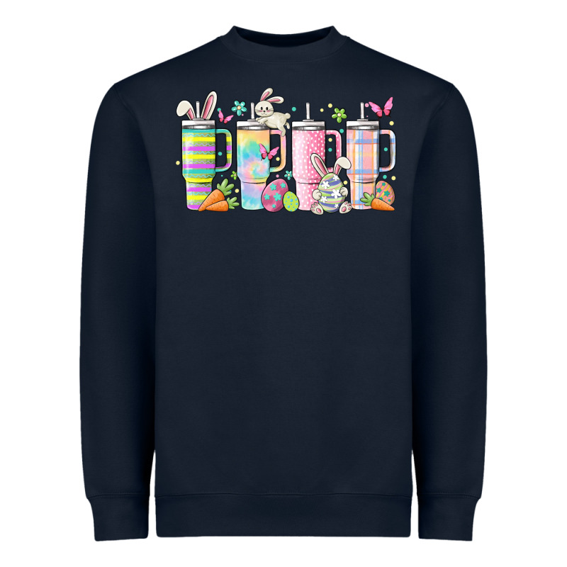 Retro Groovy Easter Heavyweight Sweatshirt by MaliasSmallBusiness | Teevron