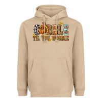 Mushroom Gobble Til You Wobble with Turkey Heavyweight Hoodie - texasbilliewilder