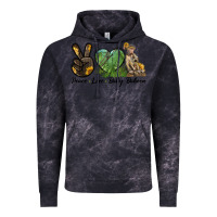 Cloud Black Peace Love Baby Baboon Vintage Hoodie - LillyAllenDesigns