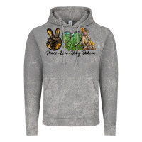 Peace Love Baby Baboon Vintage Hoodie | Teevron