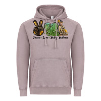 Vintage Zinc Peace Love Baby Baboon Vintage Hoodie - LillyAllenDesigns