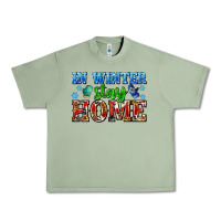 Oil Green in winter stay home with gloves Urban Heavy Tee - AdoDesignShop
