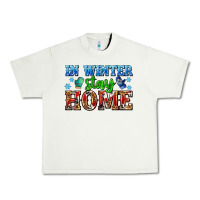 Pistachio in winter stay home with gloves Urban Heavy Tee - AdoDesignShop