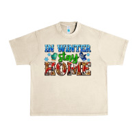 Sandshell in winter stay home with gloves Urban Heavy Tee - AdoDesignShop