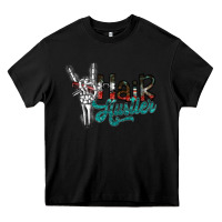 Black hair hustler2 Heavy Core Tee - SublimationCraftShop