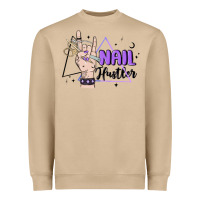 Mushroom nail hustler Heavyweight Sweatshirt - MaliasSmallBusiness