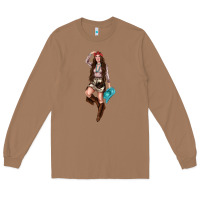 Toasted Coconut western cowgirl Long Sleeve Tee - NancyCooperArtShop