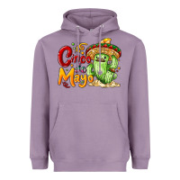 Lavender Cinco de mayo with cactus Heavyweight Hoodie - NancyCooperArtShop