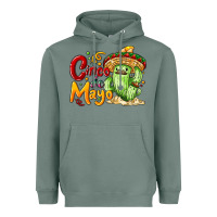 Sage Cinco de mayo with cactus Heavyweight Hoodie - NancyCooperArtShop