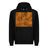 Black glitter cowhide Premium Hoodie - TumblerDesignByShophia