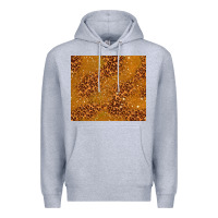Heather Grey glitter cowhide Premium Hoodie - TumblerDesignByShophia