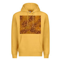 Mustard glitter cowhide Premium Hoodie - TumblerDesignByShophia