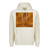 Oatmeal Heather glitter cowhide Premium Hoodie - TumblerDesignByShophia