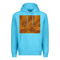 Ocean Blue glitter cowhide Premium Hoodie - TumblerDesignByShophia