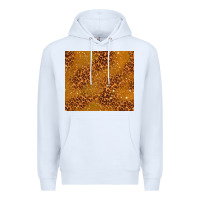 White glitter cowhide Premium Hoodie - TumblerDesignByShophia