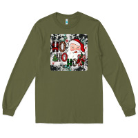 Army Green ho ho ho coaster Long Sleeve Tee - JahusDesignShop