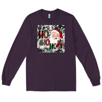 Plum ho ho ho coaster Long Sleeve Tee - JahusDesignShop