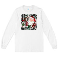 White ho ho ho coaster Long Sleeve Tee - JahusDesignShop
