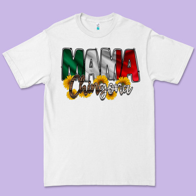 Mama Chingona Premium Tee Designed By Racoondesign