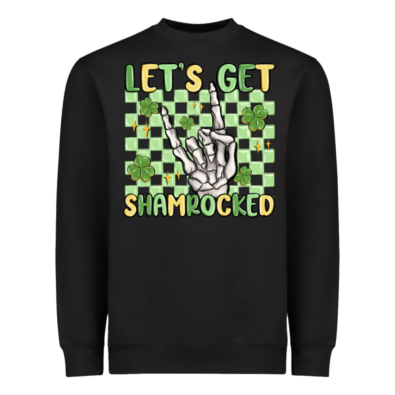 Let's Get Shamrocked Heavyweight Sweatshirt by MaliasSmallBusiness | Teevron