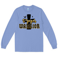 Colony Blue christian prayer warrior Long Sleeve Tee - MaliasSmallBusiness