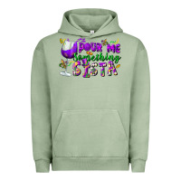 Pigment Oil Green Pour me something sista Urban Hoodie - FaDigitalArtStudio