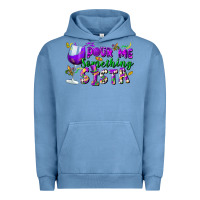Pigment Pebble Blue Pour me something sista Urban Hoodie - FaDigitalArtStudio