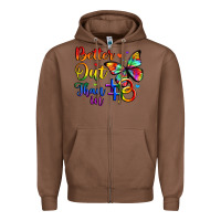 Chestnut better out than in Zipper Hoodie - Artiststas
