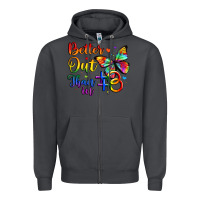 Smoke better out than in Zipper Hoodie - Artiststas
