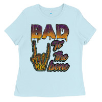 Baby Blue bad to the bone Ladies Tee - JahusDesignShop