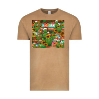 Vintage Camel feliz navidad merry christmas cactus tumbler Vintage Tee - Jasminsmagicworld