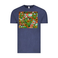 Feliz Navidad Merry Christmas Cactus Tumbler Vintage Tee | Teevron