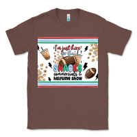 Chestnut i'm just here for the snacks Classic Tee - MaliasSmallBusiness