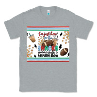 Heather Grey i'm just here for the snacks Classic Tee - MaliasSmallBusiness