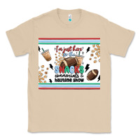 Mushroom i'm just here for the snacks Classic Tee - MaliasSmallBusiness