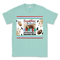Seafoam i'm just here for the snacks Classic Tee - MaliasSmallBusiness
