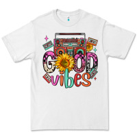 White good vibes cassette boombox Premium Tee - FaDigitalArtStudio