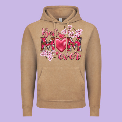 Best Mom Ever Vintage Hoodie Designed By Nancycooperartshop