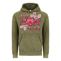 Vintage Olive best mom ever Vintage Hoodie - NancyCooperArtShop