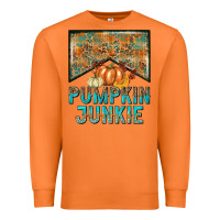Carrot Pumpkin junkie Premium Sweatshirt - NancyCooperArtShop